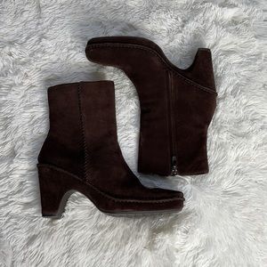 Paolo Dark Brown Ankle Boots